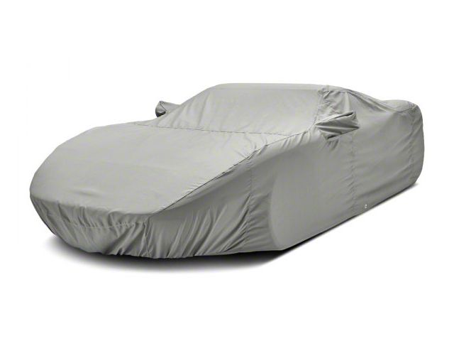 Covercraft Custom Car Covers Polycotton Car Cover; Gray (10-13 Corvette C6 427 Convertible, Grand Sport Convertible)