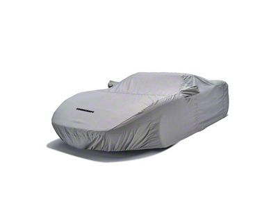 Covercraft Custom Car Covers Polycotton Car Cover; Gray (23-25 Corvette C8 Z06 w/ Z07 Performance Package)
