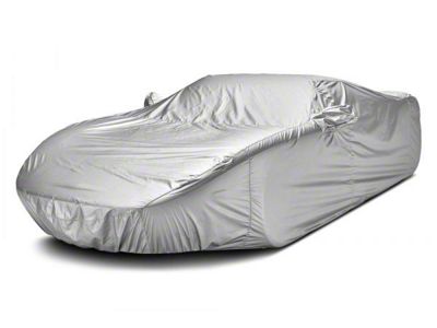 Covercraft Custom Car Covers Reflectect Car Cover; Silver (20-24 Corvette C8 w/ High Wing)