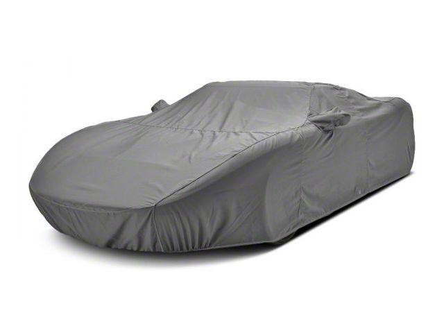 Covercraft Custom Car Covers Sunbrella Car Cover; Gray (01-04 Corvette C5 Z06)