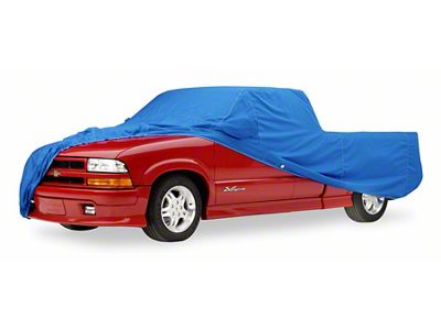 Covercraft Custom Car Covers Sunbrella Car Cover; Pacific Blue (20-24 Corvette C8 w/ High Wing)
