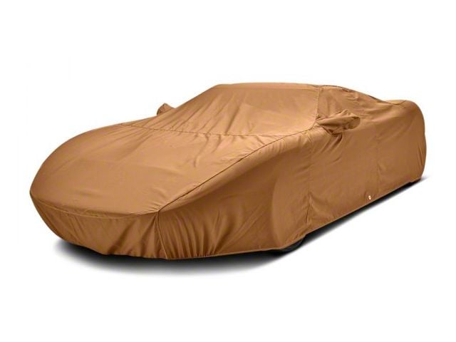 Covercraft Custom Car Covers Sunbrella Car Cover; Toast (10-13 Corvette C6 427 Convertible, Grand Sport Convertible)