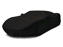 Covercraft Custom Car Covers Ultratect Car Cover; Black (20-26 Corvette C8 w/ High Wing)