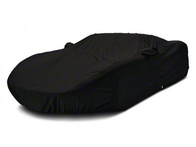 Covercraft Custom Car Covers Ultratect Car Cover; Black (20-24 Corvette C8 w/ High Wing)