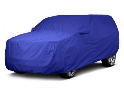 Covercraft Custom Car Covers Ultratect Car Cover; Blue (20-25 Corvette C8 w/o Low Spoiler)