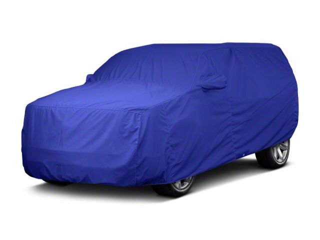 Covercraft Custom Car Covers Ultratect Car Cover; Blue (20-24 Corvette C8 w/o Low Spoiler)