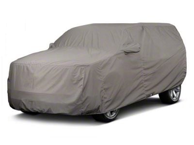 Covercraft Custom Car Covers Ultratect Car Cover; Gray (20-24 Corvette C8 w/o Low Spoiler)