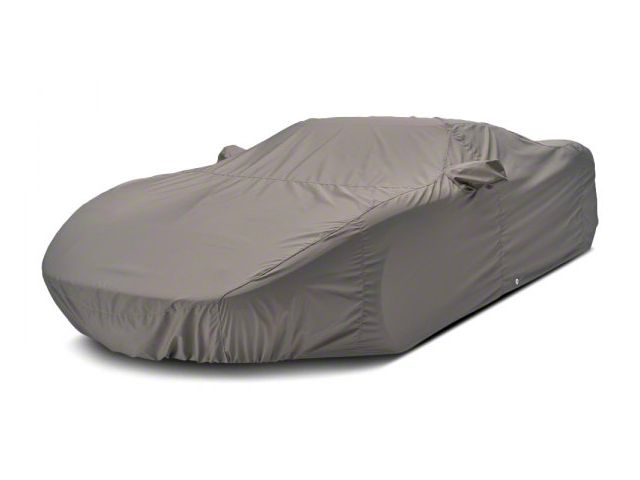 Covercraft Custom Car Covers Ultratect Car Cover; Gray (20-24 Corvette C8 w/ High Wing)