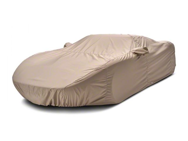 Covercraft Custom Car Covers Ultratect Car Cover; Tan (2019 Corvette C7 ZR1 w/ Low Wing)