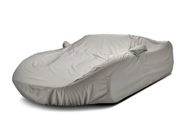 Covercraft Custom Car Covers WeatherShield HD Car Cover; Gray (2019 Corvette C7 ZR1 w/ High Wing)