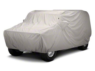 Covercraft Custom Car Covers WeatherShield HD Car Cover; Gray (20-24 Corvette C8 w/o Low Spoiler)
