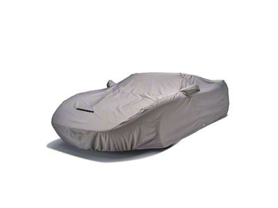 Covercraft Custom Car Covers WeatherShield HD Car Cover; Gray (23-24 Corvette C8 Z06 w/ Z07 Performance Package)