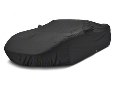 Covercraft Custom Car Covers WeatherShield HP Car Cover; Black (20-24 Corvette C8 w/ High Wing)