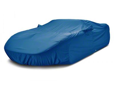 Covercraft Custom Car Covers WeatherShield HP Car Cover; Bright Blue (2019 Corvette C7 ZR1 w/ Low Wing)