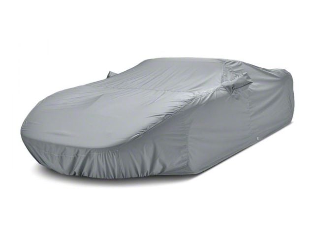 Covercraft Custom Car Covers WeatherShield HP Car Cover; Gray (2019 Corvette C7 ZR1 w/ Low Wing)