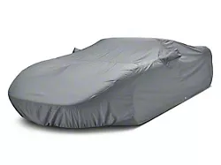 Covercraft Custom Car Covers WeatherShield HP Car Cover; Gray (20-23 Corvette C8 w/o Low Spoiler)