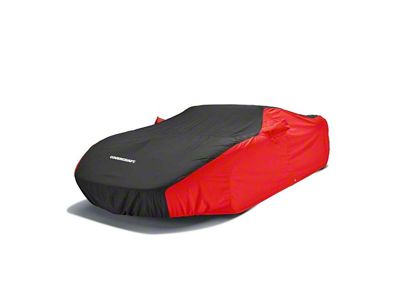 Covercraft Custom Car Covers WeatherShield HP Car Cover; Red (23-25 Corvette C8 Z06 w/ Z07 Performance Package)