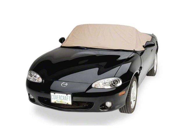 Covercraft WeatherShield HP Interior Cover; Taupe (14-18 Corvette C7 Coupe)
