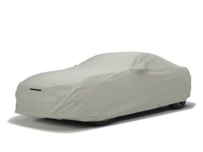 Covercraft Custom Car Covers 3-Layer Moderate Climate Car Cover; Gray (23-25 Corvette C8 Z06 w/o Z07 Performance Package)