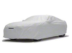 Covercraft Custom Car Covers 5-Layer Softback All Climate Car Cover; Gray (23-26 Corvette C8 Z06 w/o Z07 Performance Package)