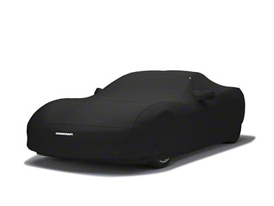 Covercraft Custom Car Covers Form-Fit Car Cover; Black (23-24 Corvette C8 Z06 w/o Z07 Performance Package)