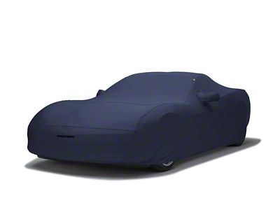 Covercraft Custom Car Covers Form-Fit Car Cover; Metallic Dark Blue (23-25 Corvette C8 Z06 w/o Z07 Performance Package)