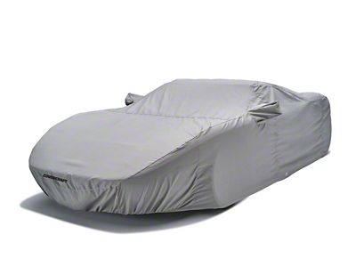 Covercraft Custom Car Covers Polycotton Car Cover; Gray (23-25 Corvette C8 Z06 w/o Z07 Performance Package)