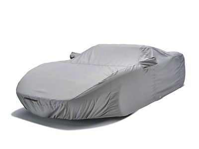 Covercraft Custom Car Covers Polycotton Car Cover; Gray (23-24 Corvette C8 Z06 w/o Z07 Performance Package)