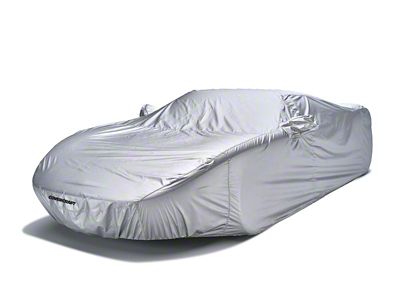 Covercraft Custom Car Covers Reflectect Car Cover; Silver (23-25 Corvette C8 Z06 w/o Z07 Performance Package)