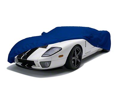 Covercraft Custom Car Covers Sunbrella Car Cover; Pacific Blue (23-25 Corvette C8 Z06 w/o Z07 Performance Package)