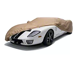 Covercraft Custom Car Covers Sunbrella Car Cover; Toast (23-24 Corvette C8 Z06 w/o Z07 Performance Package)