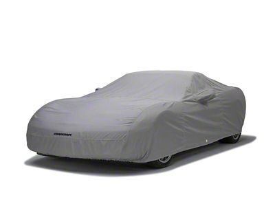 Covercraft Custom Car Covers Ultratect Car Cover; Gray (23-24 Corvette C8 Z06 w/o Z07 Performance Package)