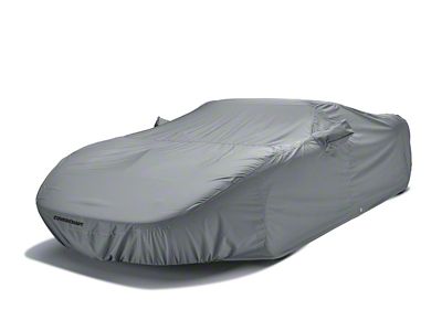 Covercraft Custom Car Covers WeatherShield HP Car Cover; Gray (23-25 Corvette C8 Z06 w/o Z07 Performance Package)
