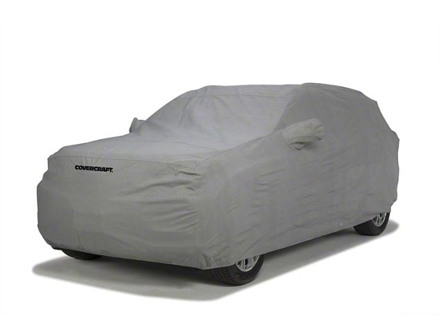 Covercraft Custom Car Covers 3-Layer Moderate Climate Car Cover; Gray (21-23 Mustang Mach-E)