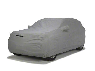 Covercraft Custom Car Covers 3-Layer Moderate Climate Car Cover; Gray (21-24 Mustang Mach-E)