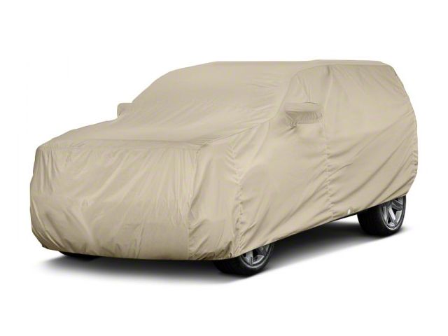 Covercraft Custom Car Covers Flannel Car Cover; Tan (21-24 Mustang Mach-E)