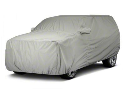 Covercraft Custom Car Covers Polycotton Car Cover; Gray (21-24 Mustang Mach-E)