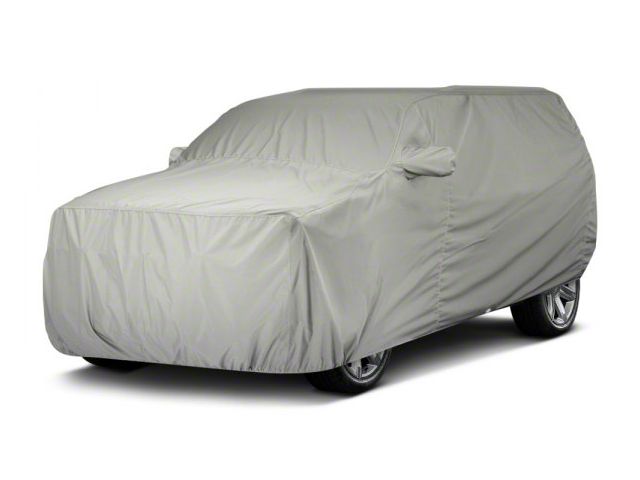 Covercraft Custom Car Covers Polycotton Car Cover; Gray (21-24 Mustang Mach-E)