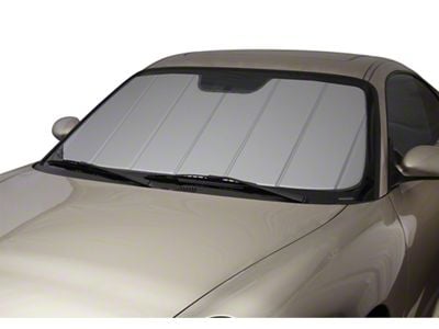 Covercraft UVS100 Heat Shield Custom Sunscreen; Silver (21-24 Mustang Mach-E)