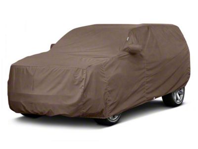 Covercraft Custom Car Covers WeatherShield HP Car Cover; Taupe (21-25 Mustang Mach-E)