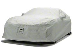 Covercraft Custom Car Covers 3-Layer Moderate Climate Car Cover with Black Mustang 50 Years Logo and without Antenna Pocket (15-25 Mustang Fastback, Excluding GT350 & GT500)