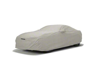 Covercraft Custom Car Covers 3-Layer Moderate Climate Car Cover without Antenna Pocket; Gray (15-25 Mustang Fastback, Excluding GT350 & GT500)