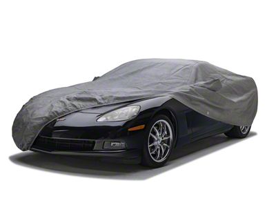 Covercraft Custom Car Covers 5-Layer Indoor Car Cover with Antenna Pocket; Gray (22-25 Mustang GT Fastback w/ Performance Pack)