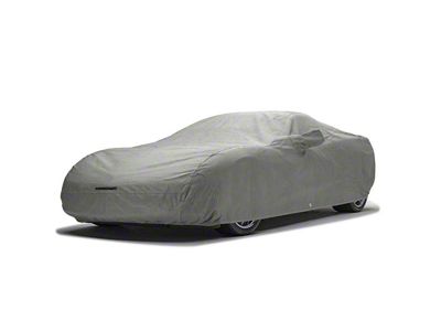 Covercraft Custom Car Covers 5-Layer Indoor Car Cover without Antenna Pocket; Gray (15-24 Mustang Fastback, Excluding GT350 & GT500)