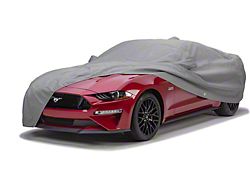 Covercraft Custom Car Covers 5-Layer Softback All Climate Car Cover with Antenna Pocket; Gray (22-24 Mustang GT Fastback w/ Performance Pack)