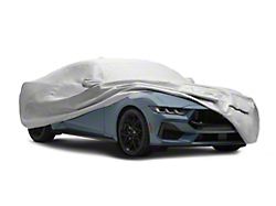 Covercraft Custom Car Covers 5-Layer Softback All Climate Car Cover with Antenna Pocket; Gray (22-26 Mustang GT Fastback w/ Performance Pack)