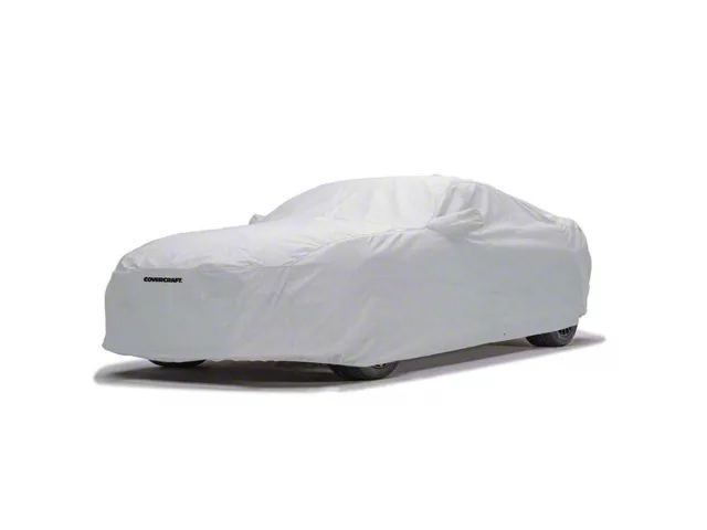 Covercraft Custom Car Covers 5-Layer Softback All Climate Car Cover with Antenna Pocket; Gray (15-24 Mustang Fastback, Excluding GT350, GT500 & 22-24 GT Fastback w/ Performance Pack)