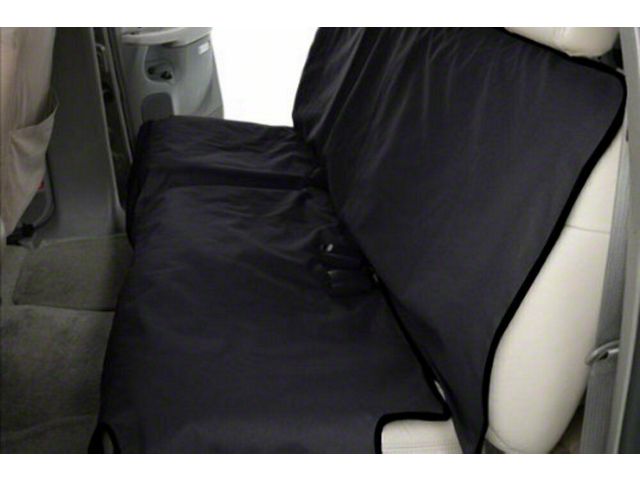 Covercraft Canine Covers Econo Rear Seat Protector; Black (05-14 Mustang Coupe)