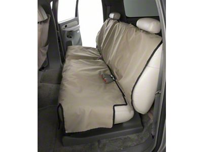 Covercraft Canine Covers Econo Rear Seat Protector; Tan (05-14 Mustang Coupe)