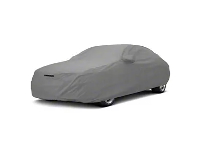 Covercraft Custom Car Covers 3-Layer Moderate Climate Car Cover; Gray (87-93 Mustang GT Hatchback; 1993 Mustang Cobra)